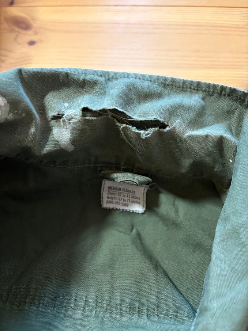 3rd前期 US ARMY JUNGLE FATIGUE JACKET