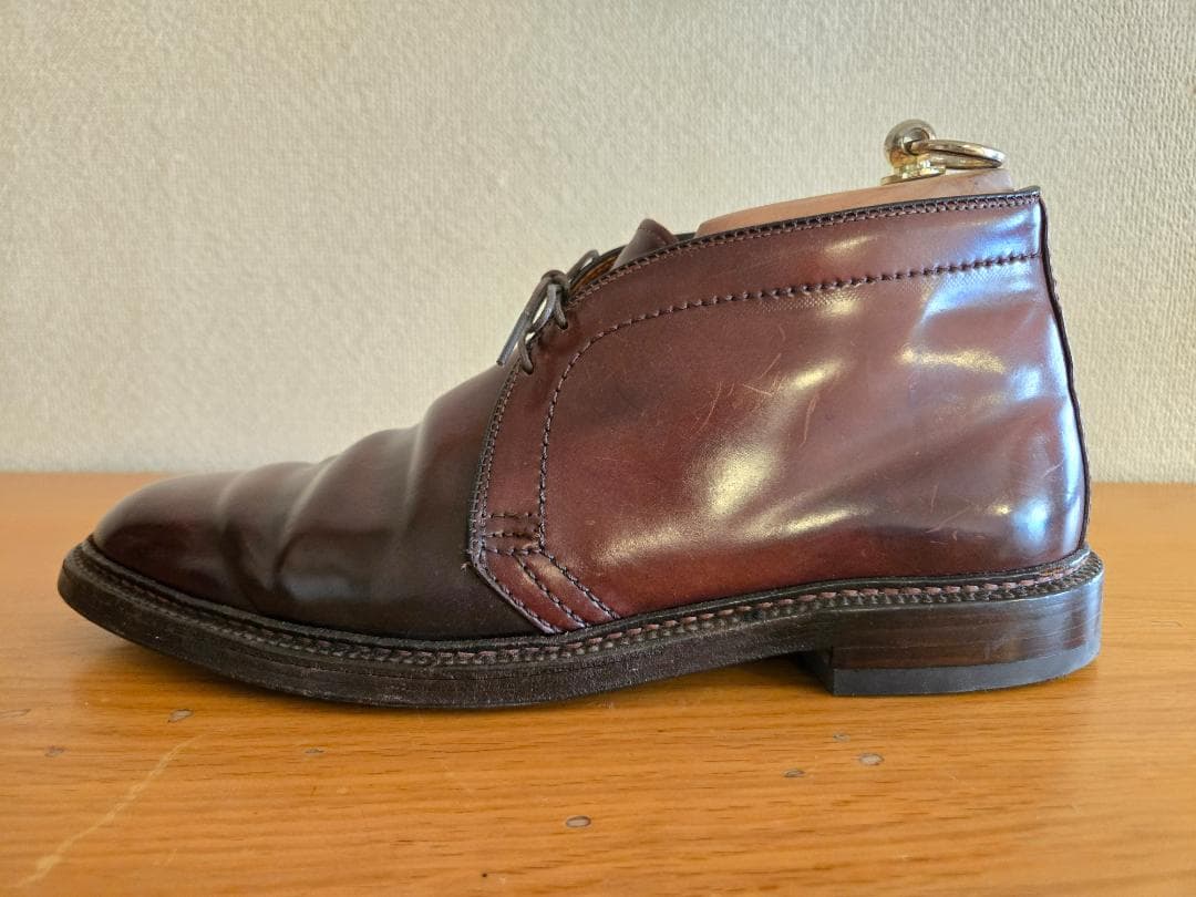 オールデン 1339 コードバン バーガンディ US9D【シューツリー付】