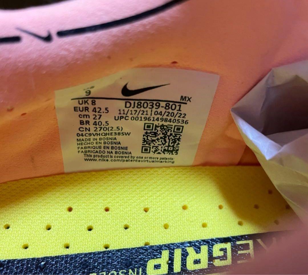 プロ支給　ナイキ　ティエンポ レジェンド9 エリート　SG カンガルー　27