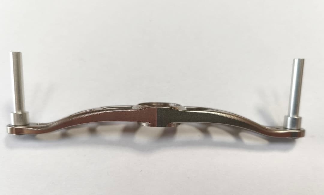 美品 リブレ クランク100 ハンドル シルバー LIVRE メガテック