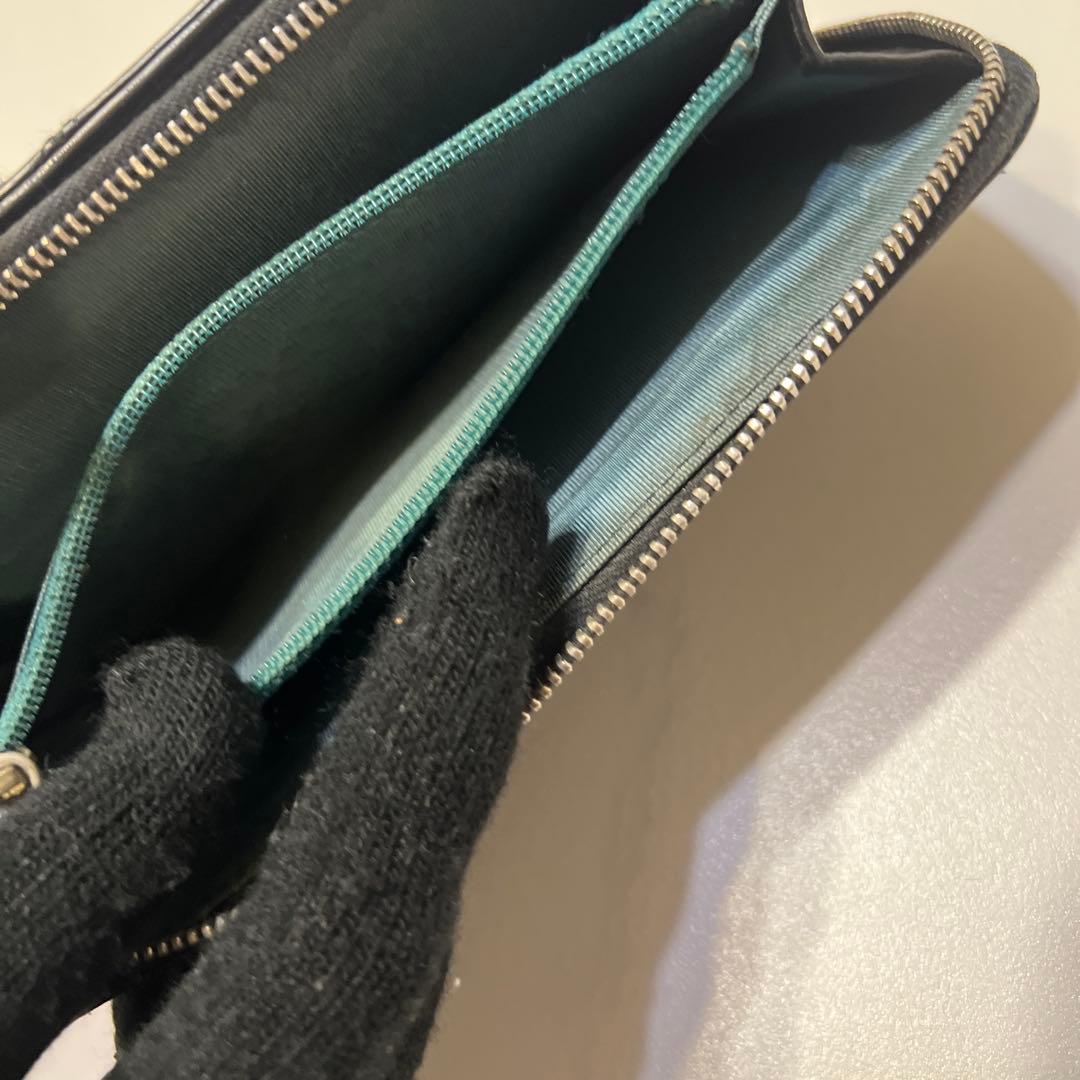 CHANEL キルティング 長財布 黒