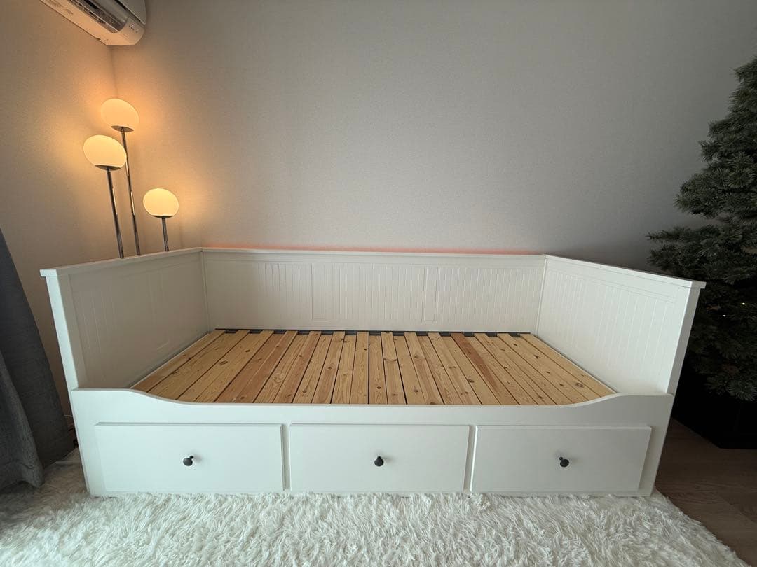 k*l様 HEMNES ヘムネス　デイベッド 引き出し3/マットレス2付き引き取