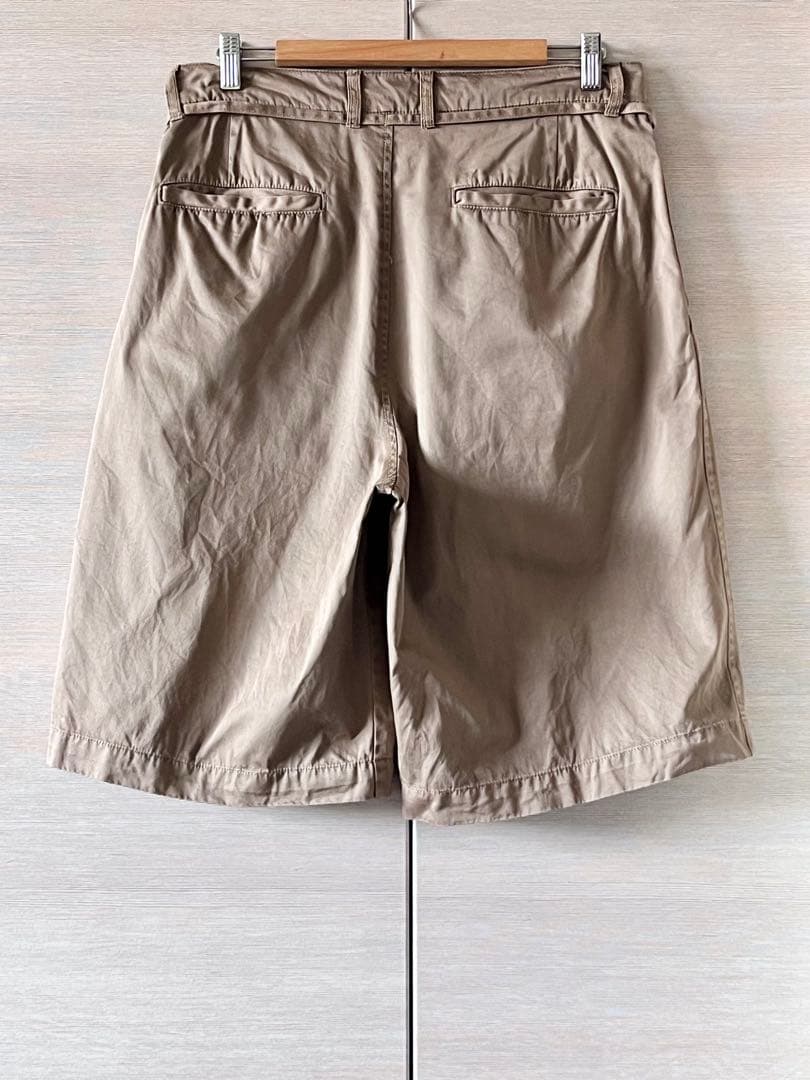CAHLUMN カウラム 2 Tuck Chino Shorts
