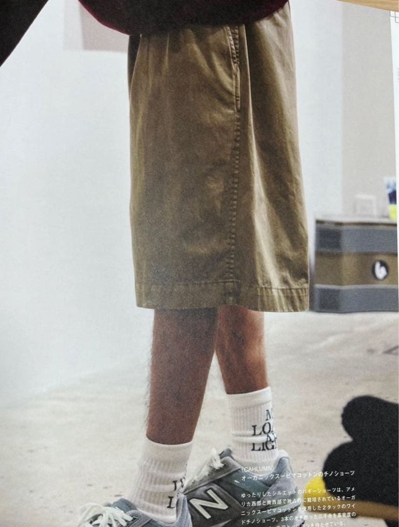 CAHLUMN カウラム 2 Tuck Chino Shorts