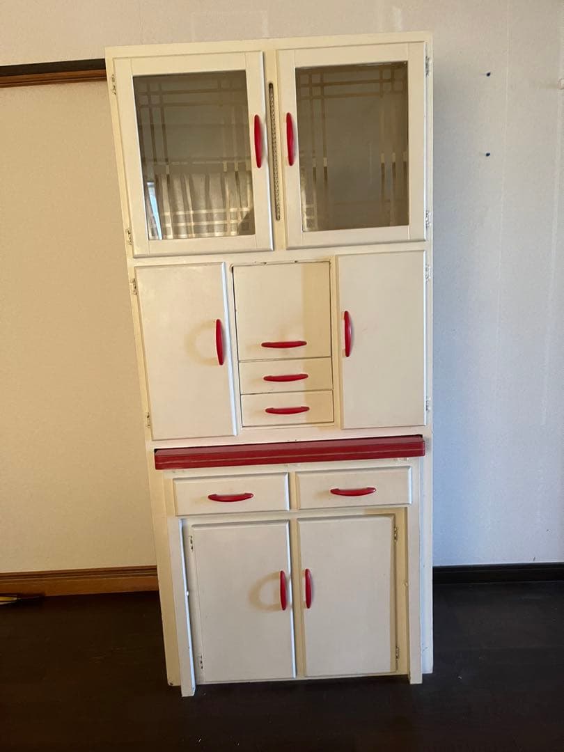 アンティーク食器棚