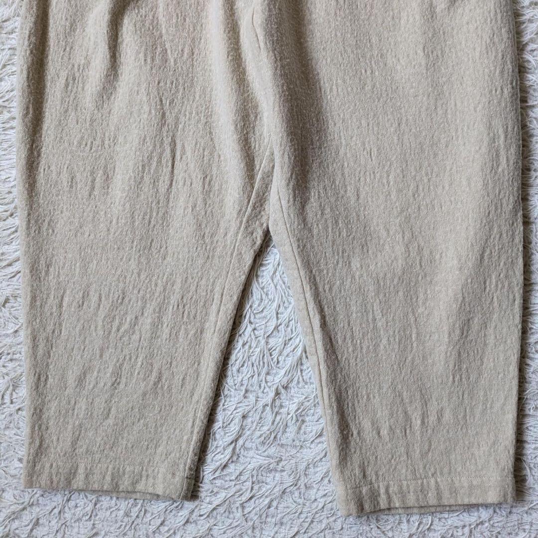 atelier naruse/アトリエナルセ　コットンウールツイルサルエルパンツ