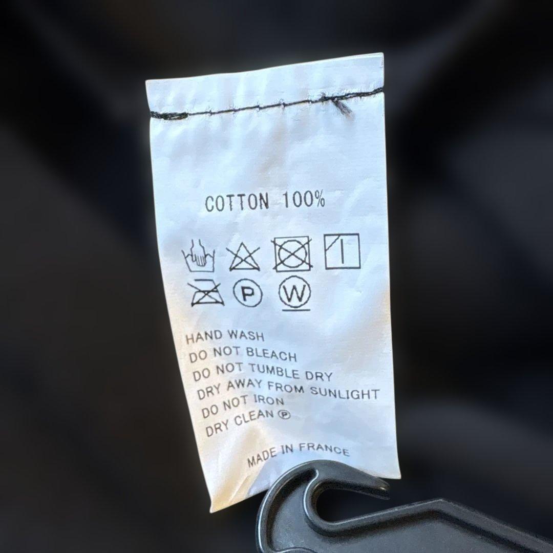 ARMEN 美品　黒 ポンチョ 2ポケット