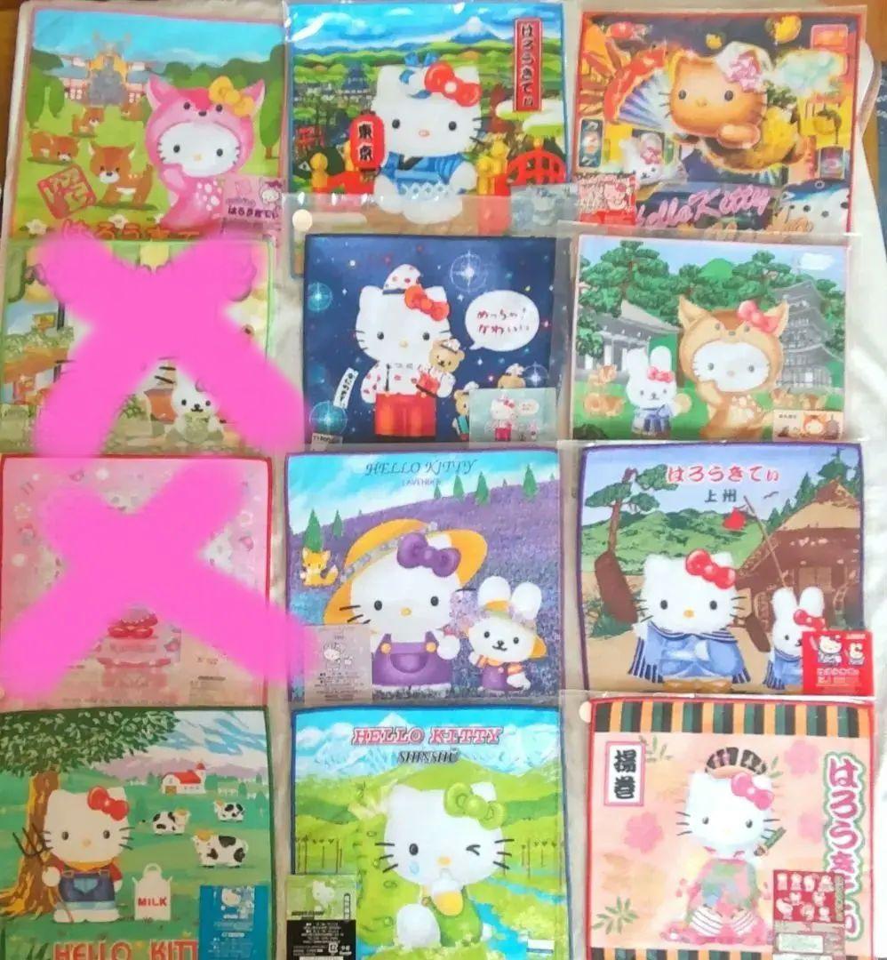 ハローキティ ご当地タオルなど143枚セット