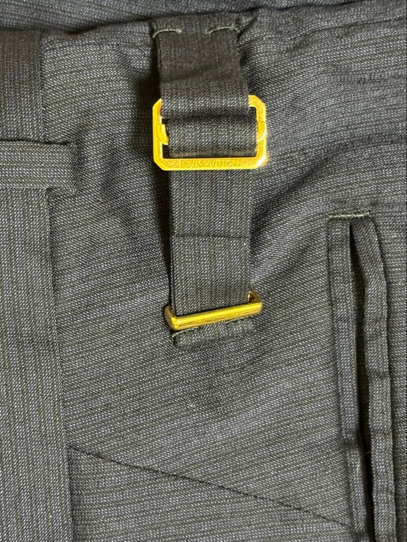 LOUIS VUITTON ルイヴィトン　メンズ スラックス　ネイビー 17AW