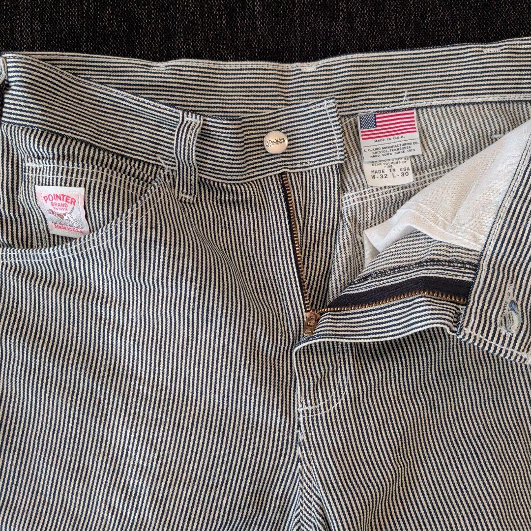 未使用 注意点アリ ポインター ヒッコリー ペインターパンツ