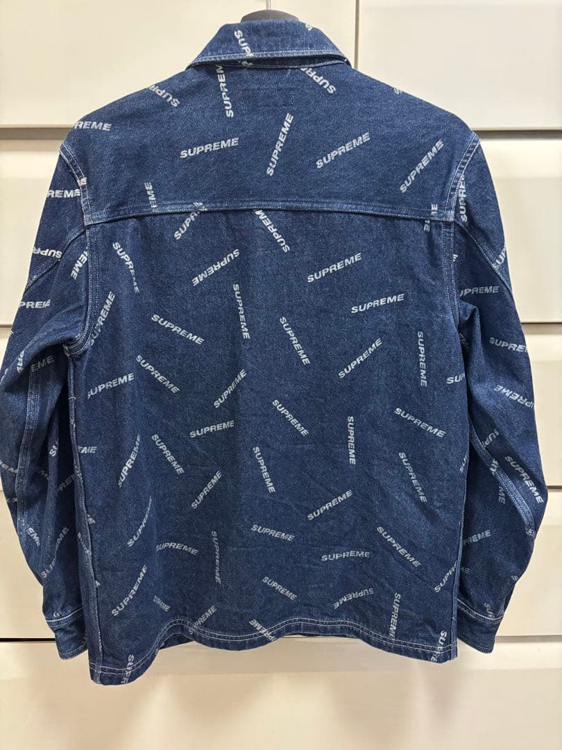 Supreme シュプリーム　デニムシャツ　総柄ジャケット