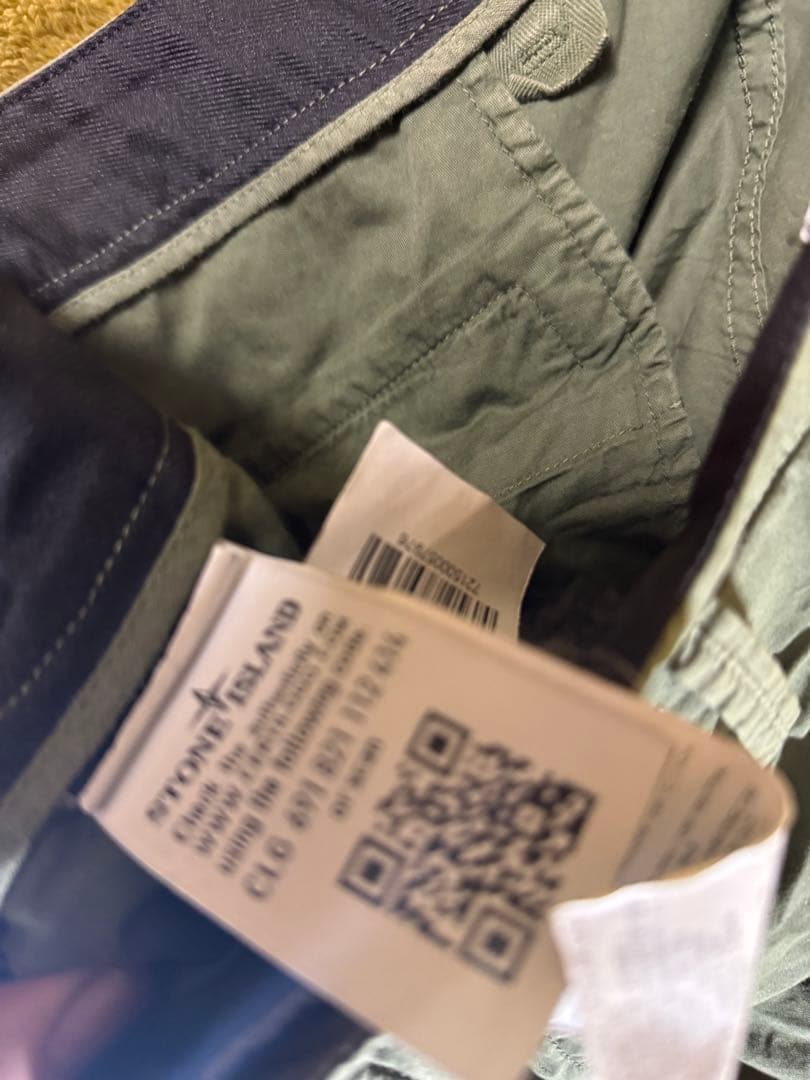 STONE  カーゴショートパンツ オリーブグリーン