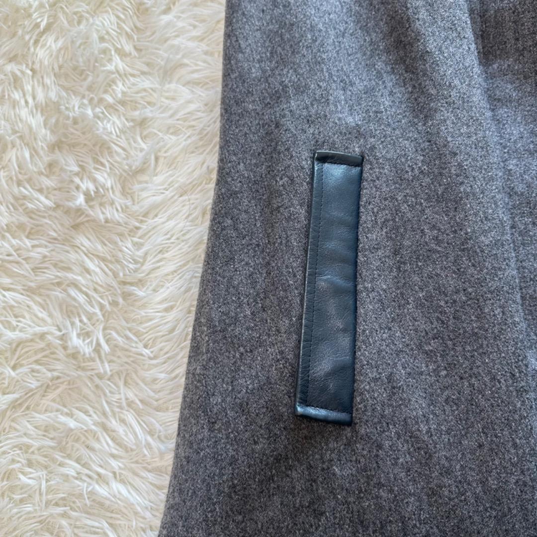 aquascutum ステンカラー　ケープコート　ポンチョ　ロング　マント