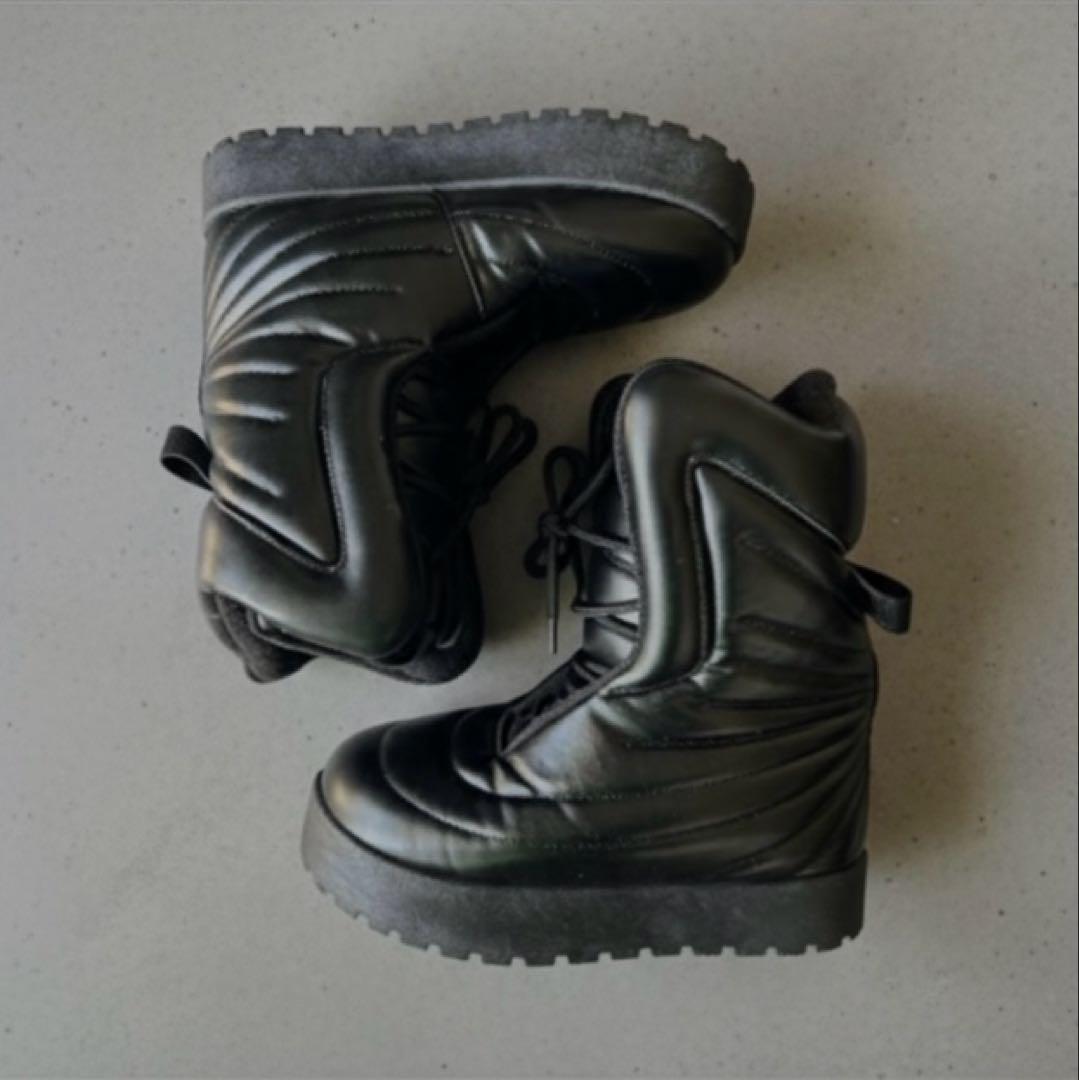 靴 Opium - Pluto lunar BLACK sneakers boots