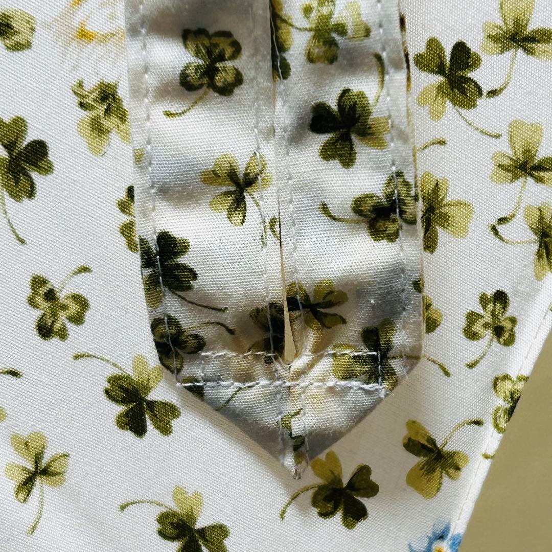 ピンクハウス　傘　白詰草ブーケ　四葉のクローバー　アイボリー　長傘　未使用P47