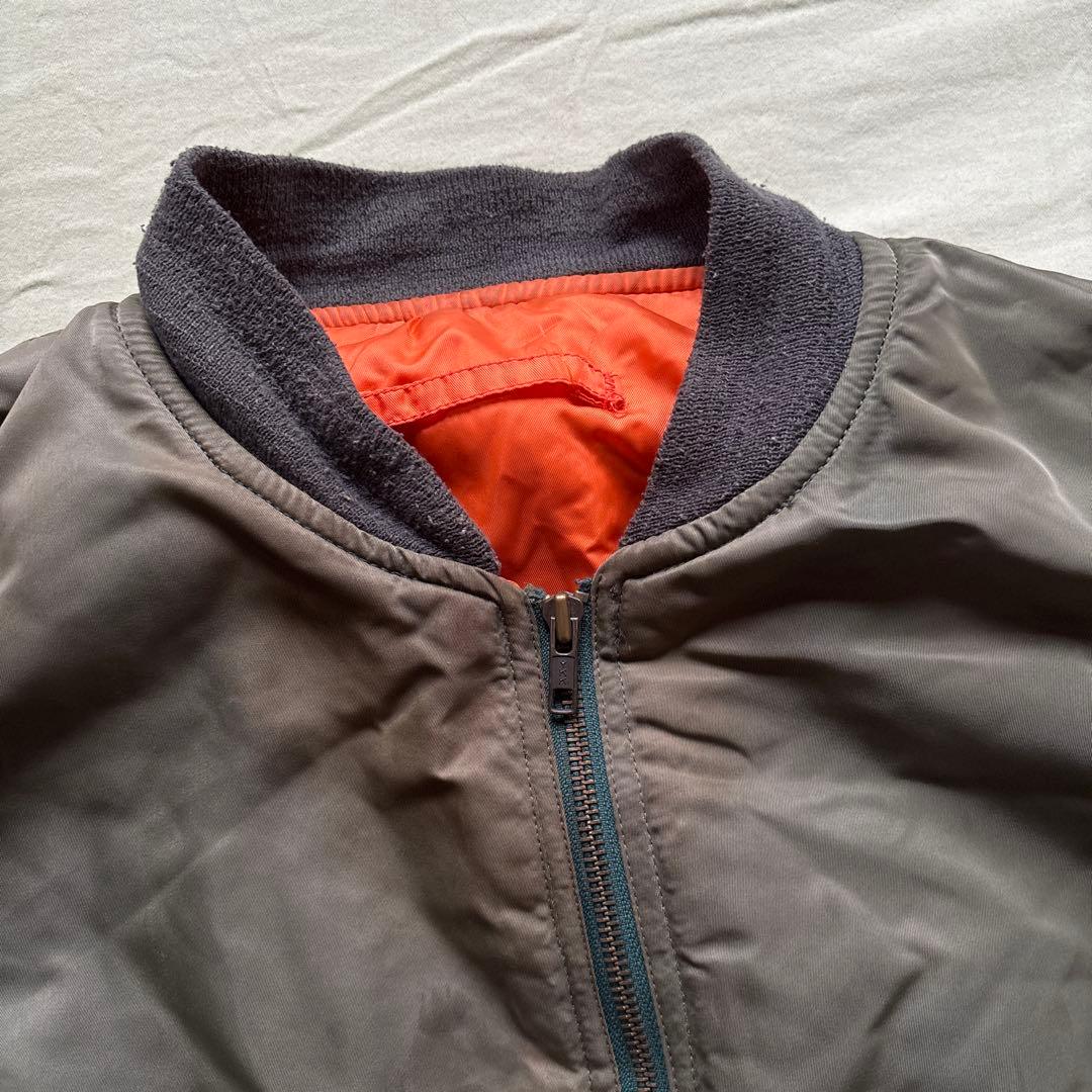 【90s】USA製 ALPHA MA-1 フライトジャケット リバーシブル