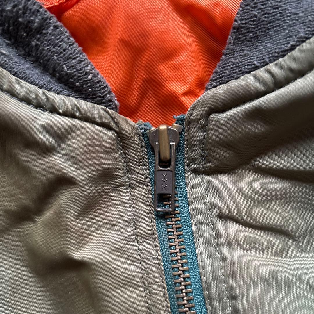 【90s】USA製 ALPHA MA-1 フライトジャケット リバーシブル