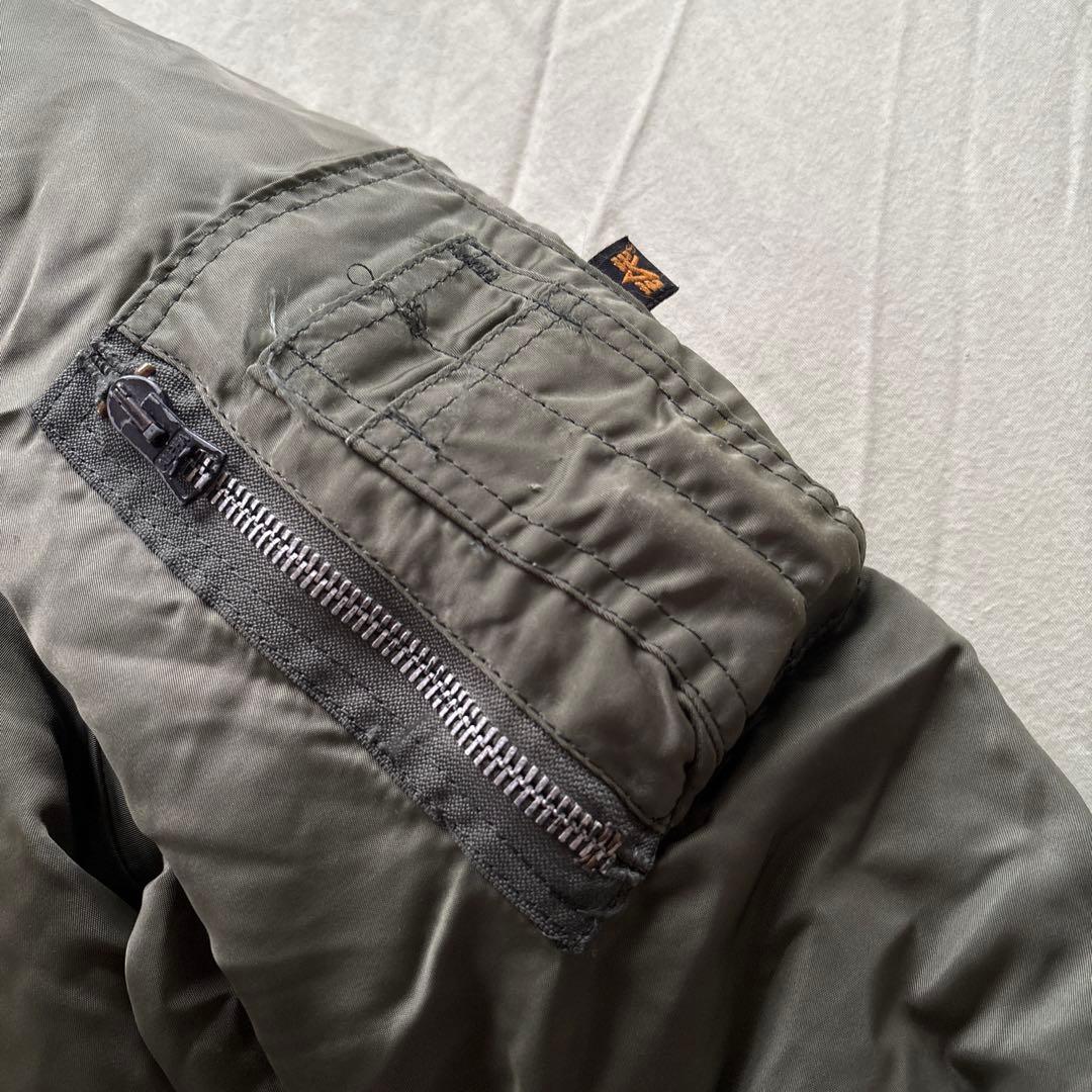 【90s】USA製 ALPHA MA-1 フライトジャケット リバーシブル