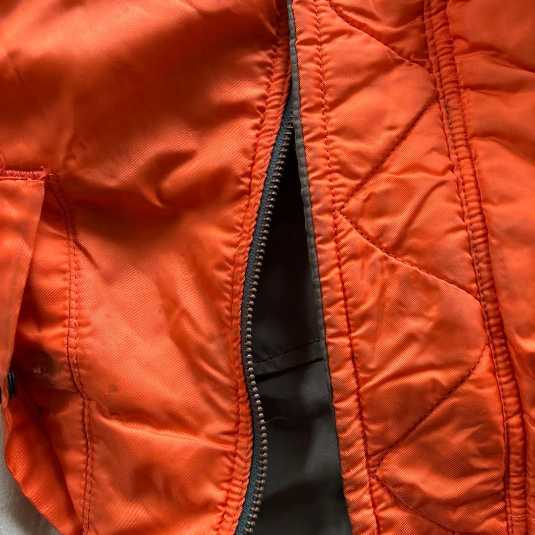 【90s】USA製 ALPHA MA-1 フライトジャケット リバーシブル