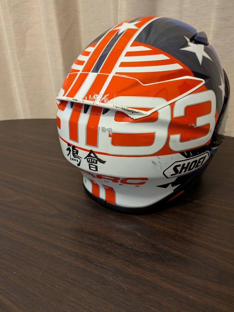 SHOEI フルフェイス　マルケス　アメリカンスピリット