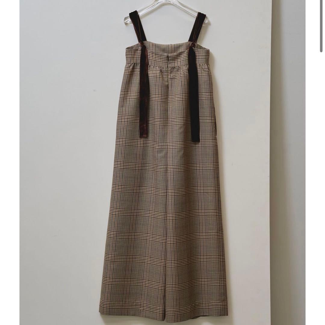 TODAYFUL Check Wide Combinaison 未使用