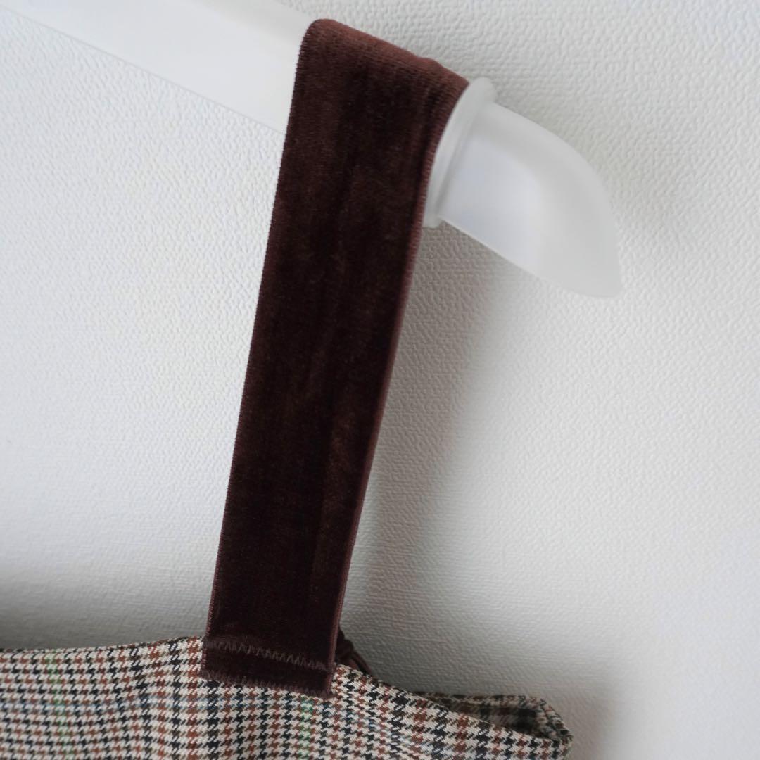 TODAYFUL Check Wide Combinaison 未使用