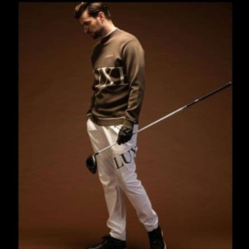 【新品】LUXEAKMPLUS ビッグロゴ防風パンツ XLサイズ