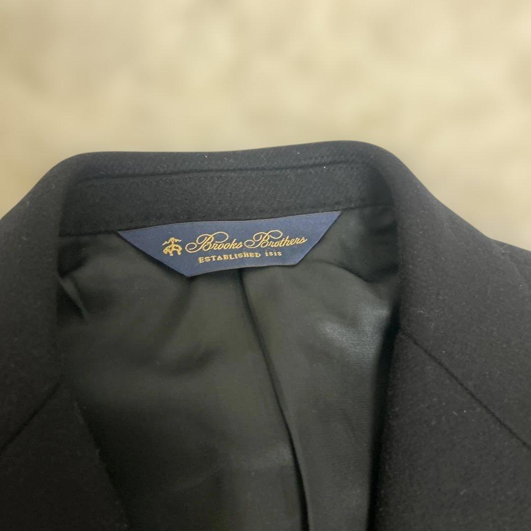 【極美品】ブルックスブラザーズ チェスターコート 比翼　ブラック 36 近年