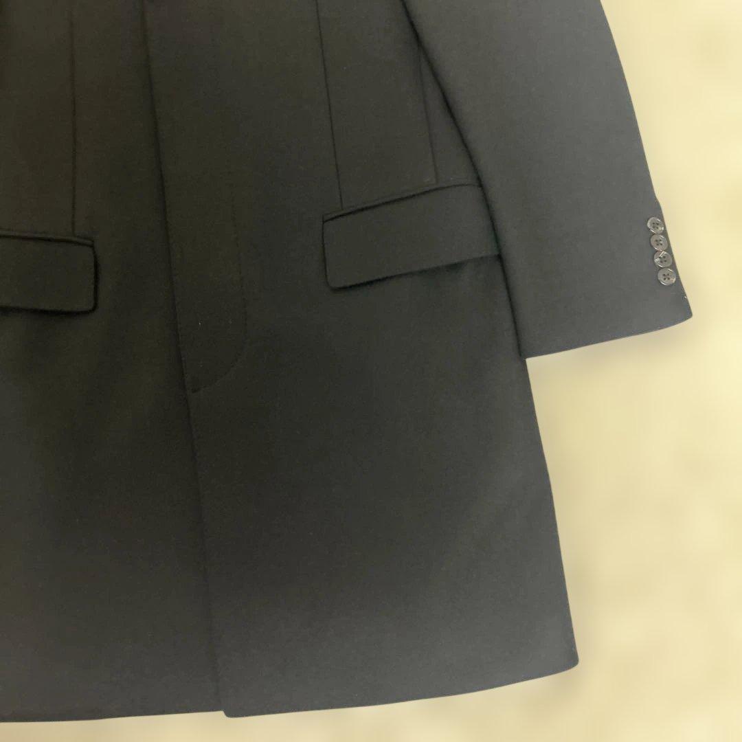 【極美品】ブルックスブラザーズ チェスターコート 比翼　ブラック 36 近年