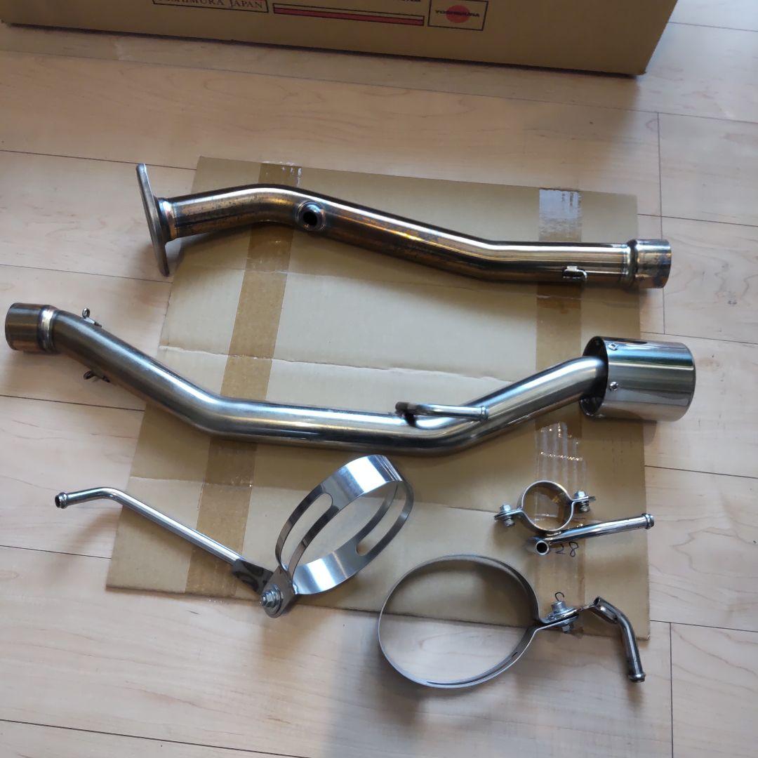 スズキ スーパーキャイリ 用 ヨシムラサイクロンマフラー