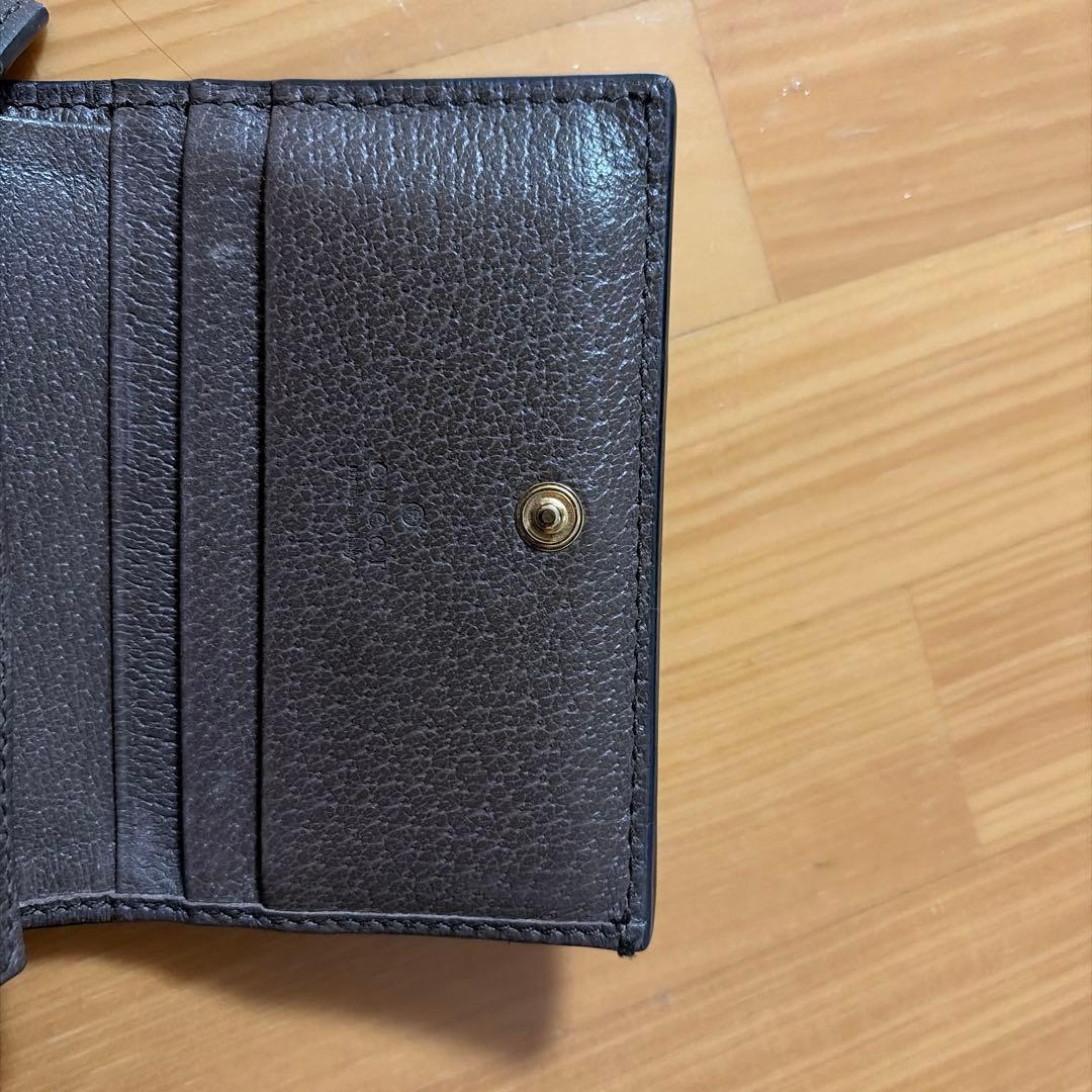 GUCCI 二つ折り財布 箱付き
