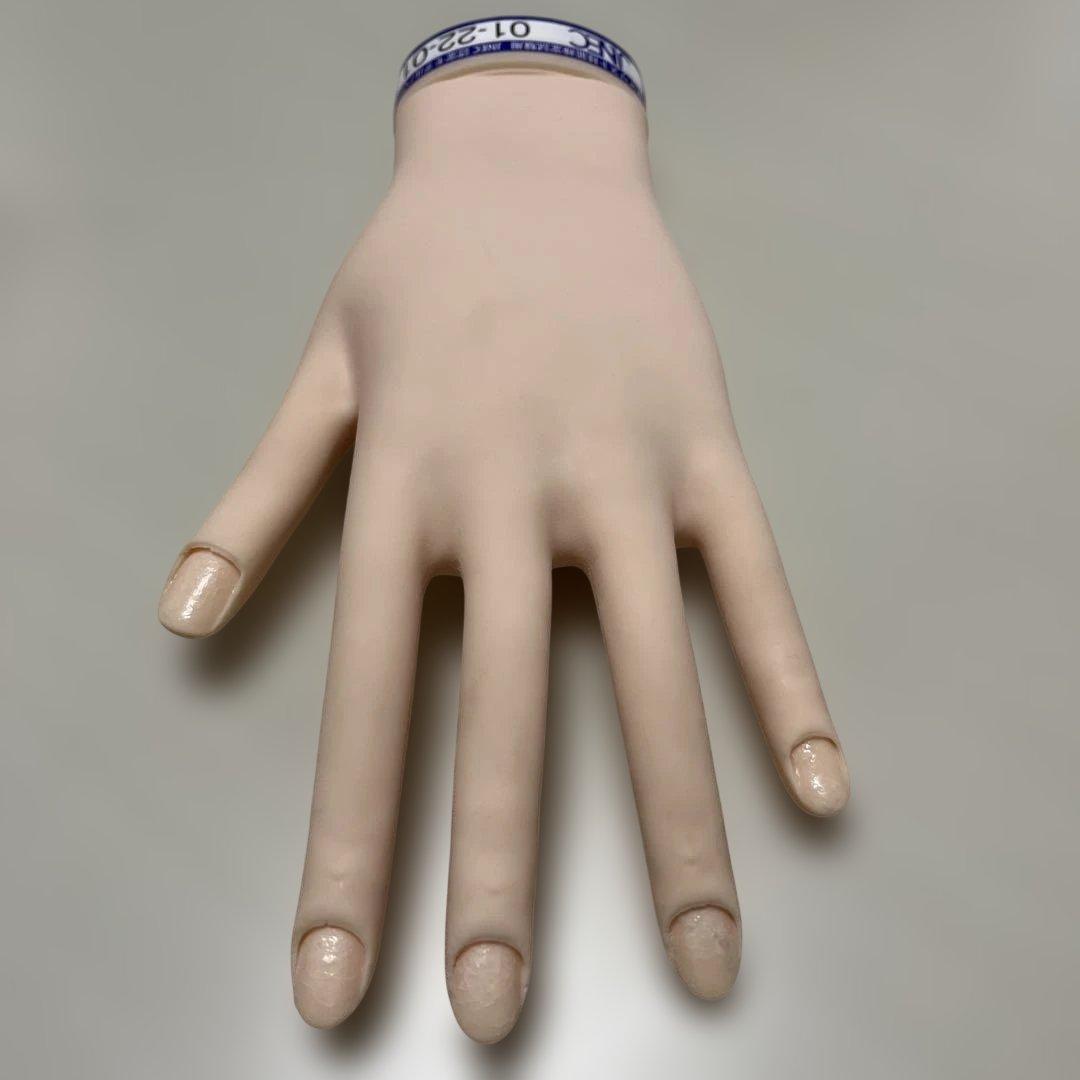 どなー　ネイリスト技能検定　JNEC認定モデルハンド