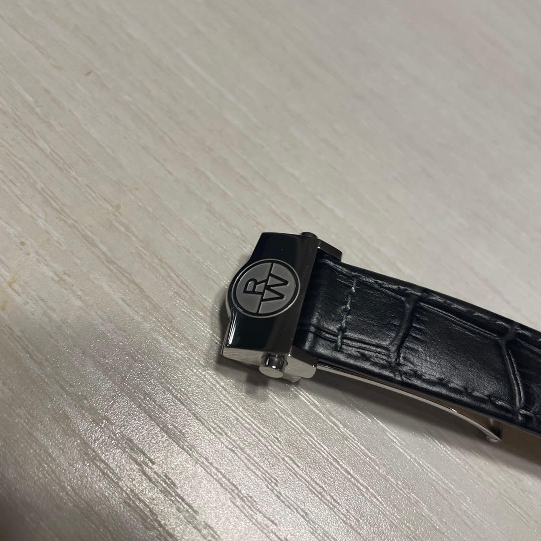 Raymond Weil レイモンドウェイル　レザーベルト ダークグレー20mm