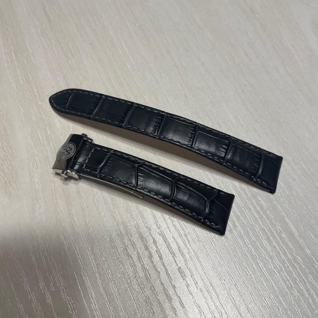 Raymond Weil レイモンドウェイル　レザーベルト ダークグレー20mm