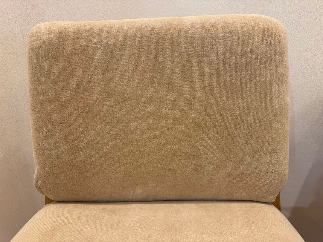 無印良品 MUJI オーク材 リビングでもダイニングでもつかえるソファチェア