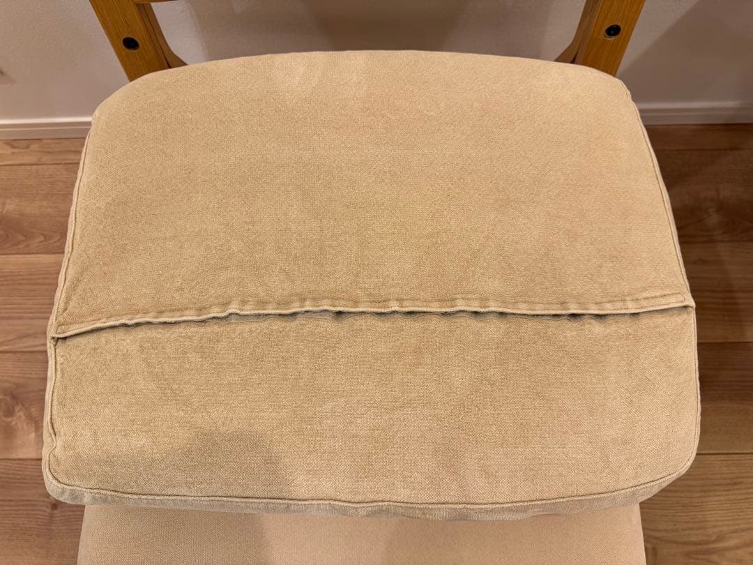 無印良品 MUJI オーク材 リビングでもダイニングでもつかえるソファチェア