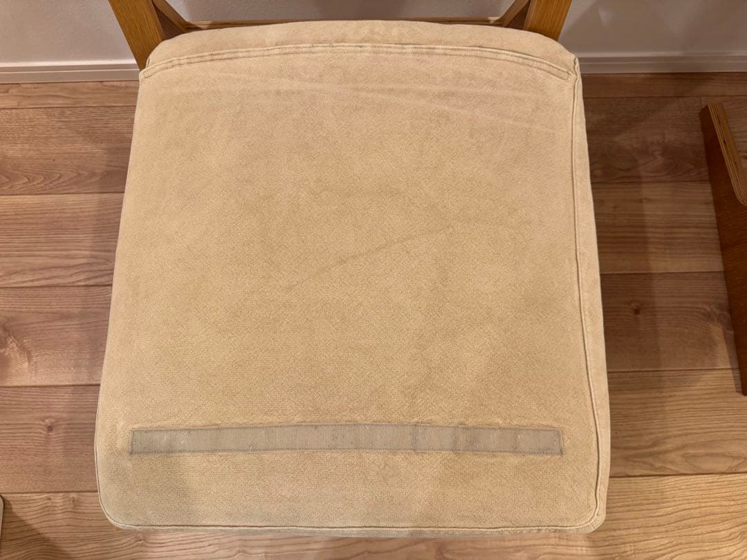 無印良品 MUJI オーク材 リビングでもダイニングでもつかえるソファチェア