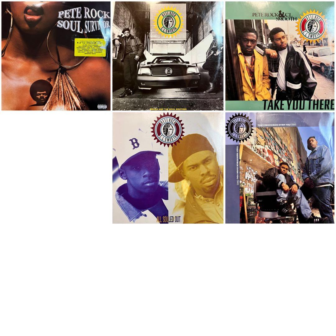 PETE ROCK & C.L. SMOOTH レコードまとめ売り HIPHOP
