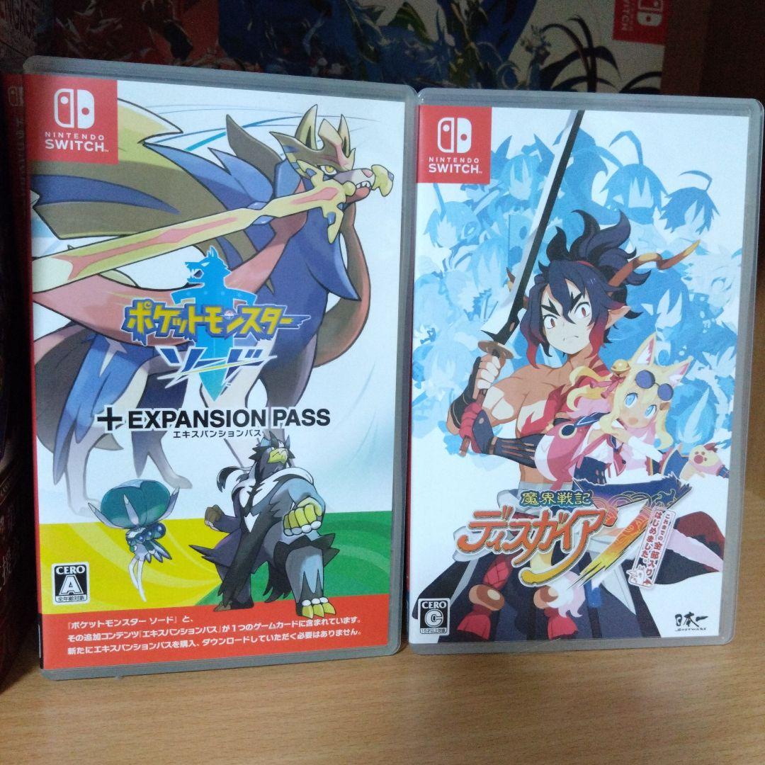 ポケットモンスター ソード+エキスパンションパス＋ディスガイア7 全部入り