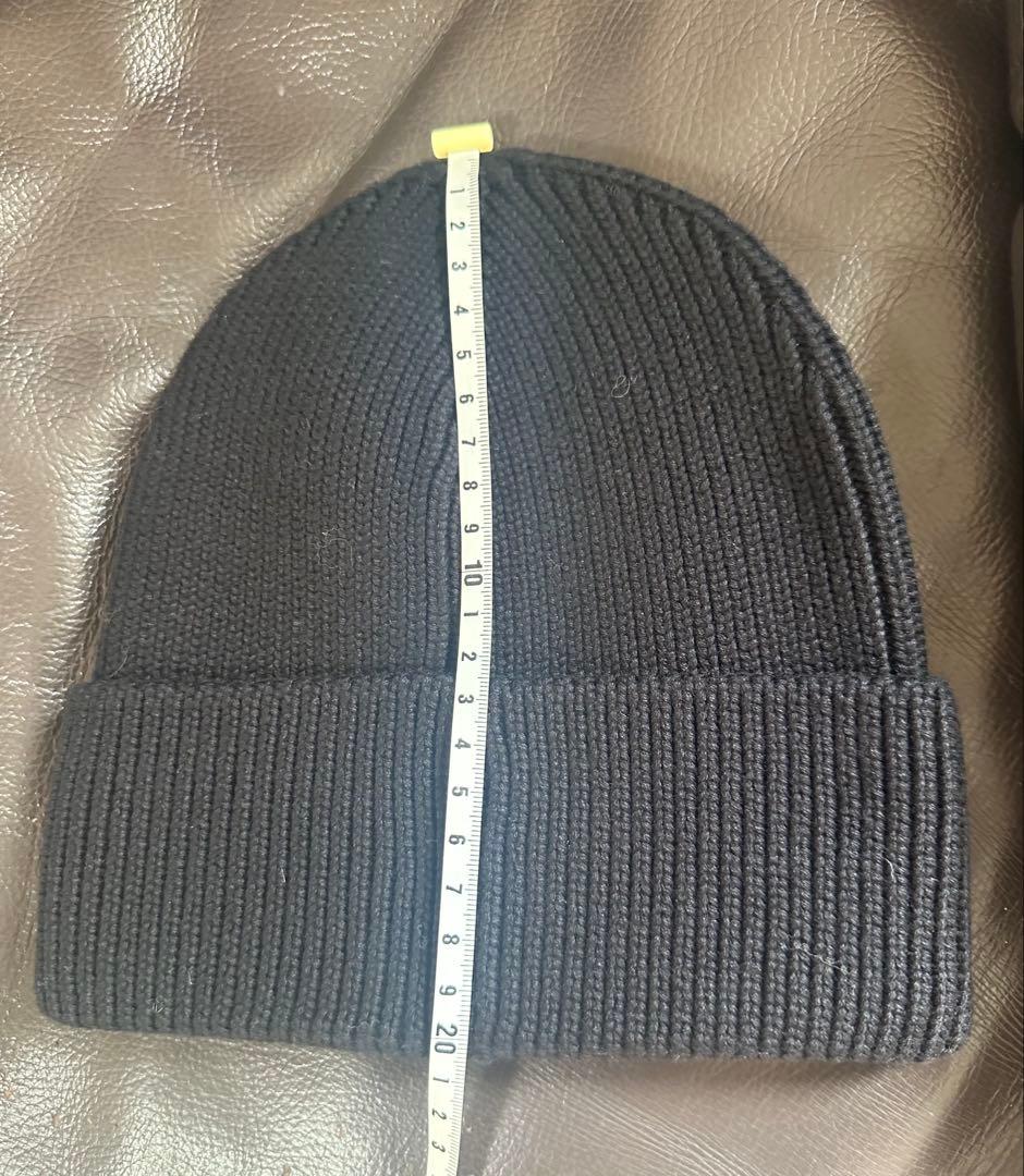 PRADA ブラック ニット帽☆男女兼用