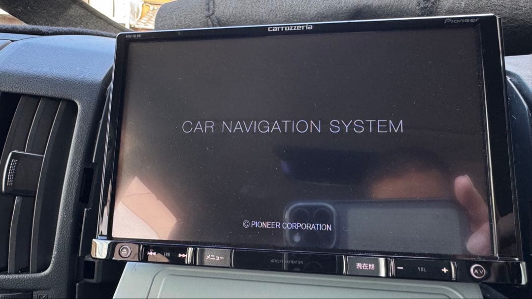 Pioneer carrozzeria 楽ナビ AVIC-RL901 8インチ