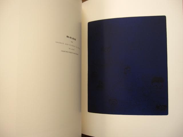 Yves : Sponge Reliefs　イヴ・クライン