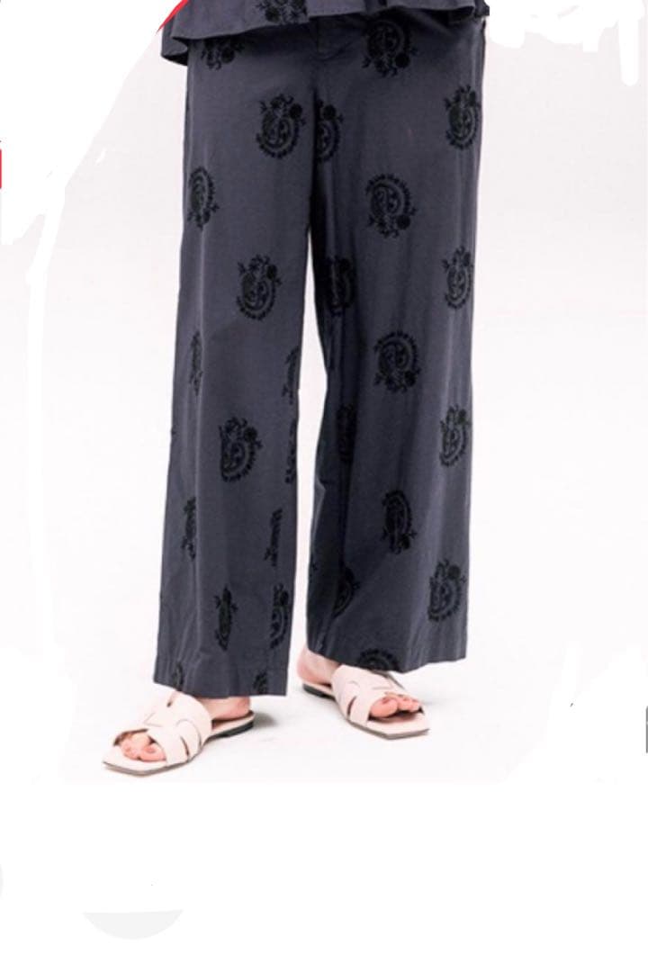 ne Quittez pas ヌキテパ　ワイドパンツ