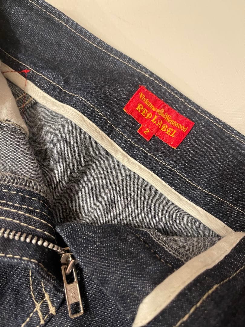 ヴィヴィアンウエストウッド　デニム スカートサイズ2