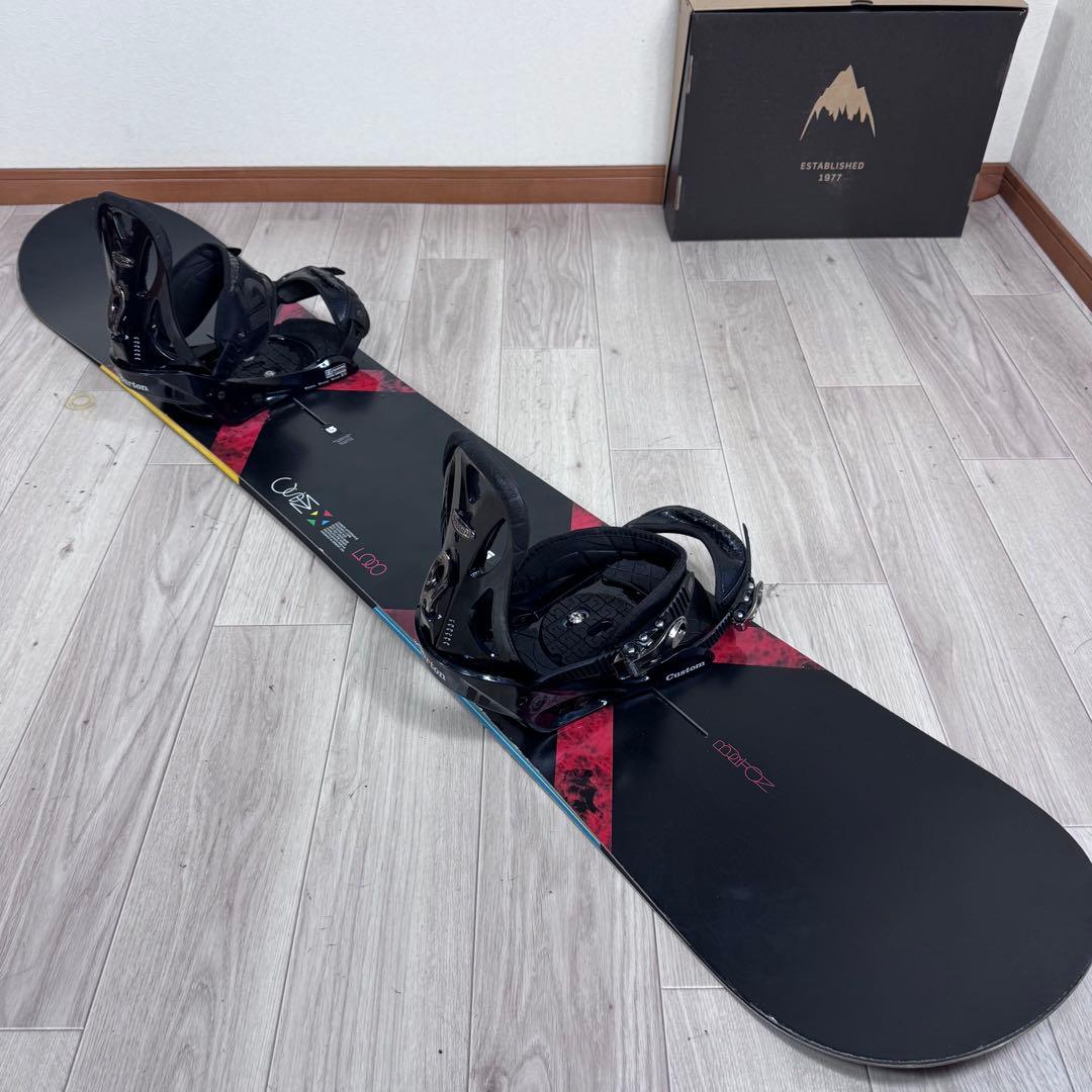 BURTON CUSTOM X 158cm スノーボードセット