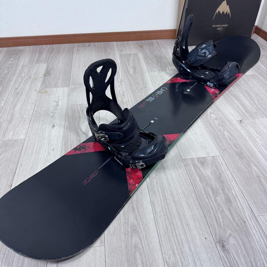 BURTON CUSTOM X 158cm スノーボードセット