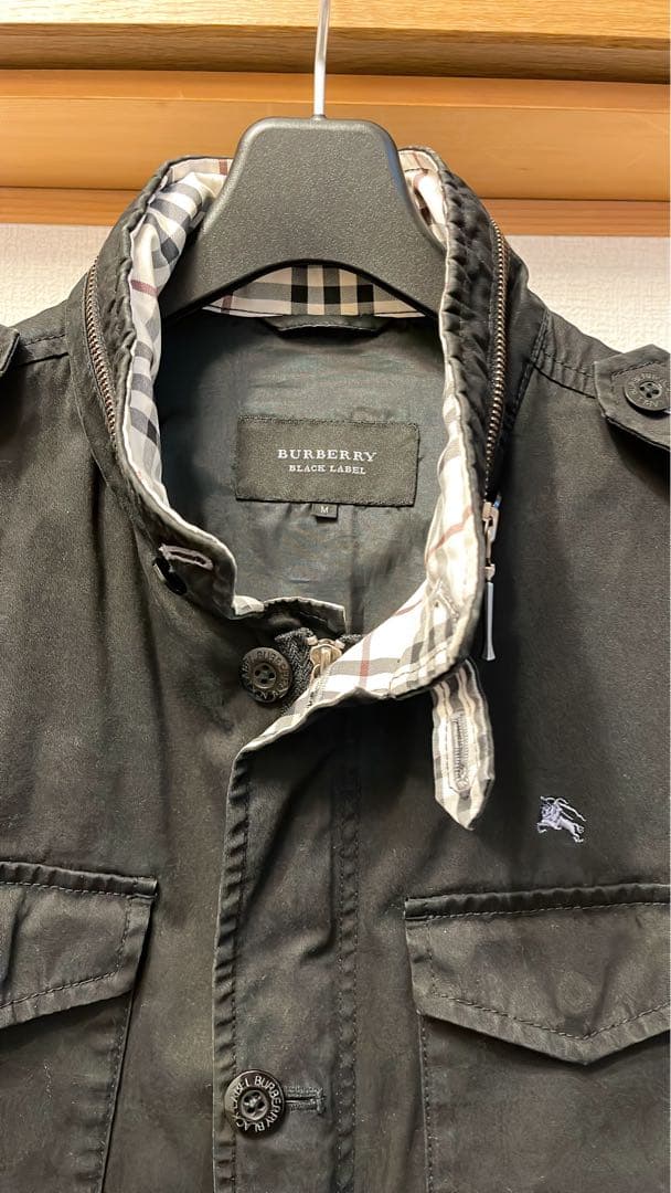 最終値下げバーバリーブラックレーベル ジャケット コート ジャンパーノバチェック