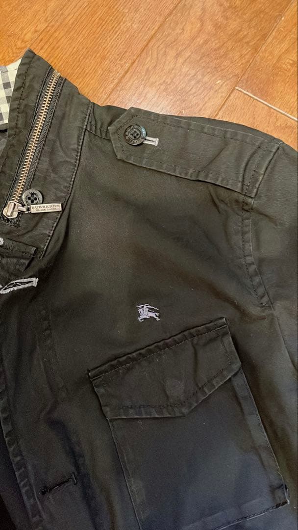 最終値下げバーバリーブラックレーベル ジャケット コート ジャンパーノバチェック