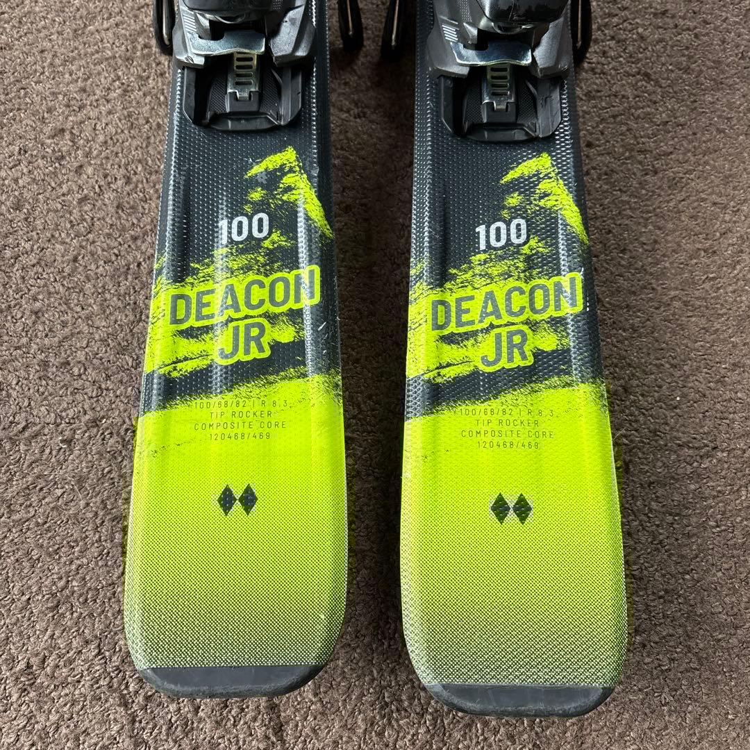 Völkl Deacon 100 スキー板　100cm ビンディング付き