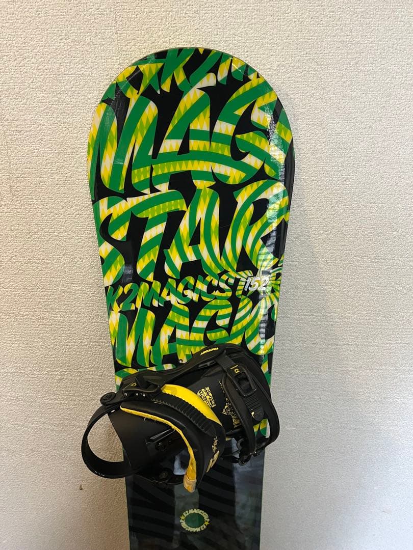 K2 MAGICSTAR 152cm UNION factry 収納袋付き